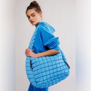 NWT FP Movement by Free People Quilted Carryall Bag